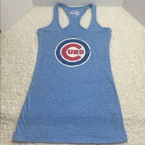 Chicago Cubs Racerback Tank Size M